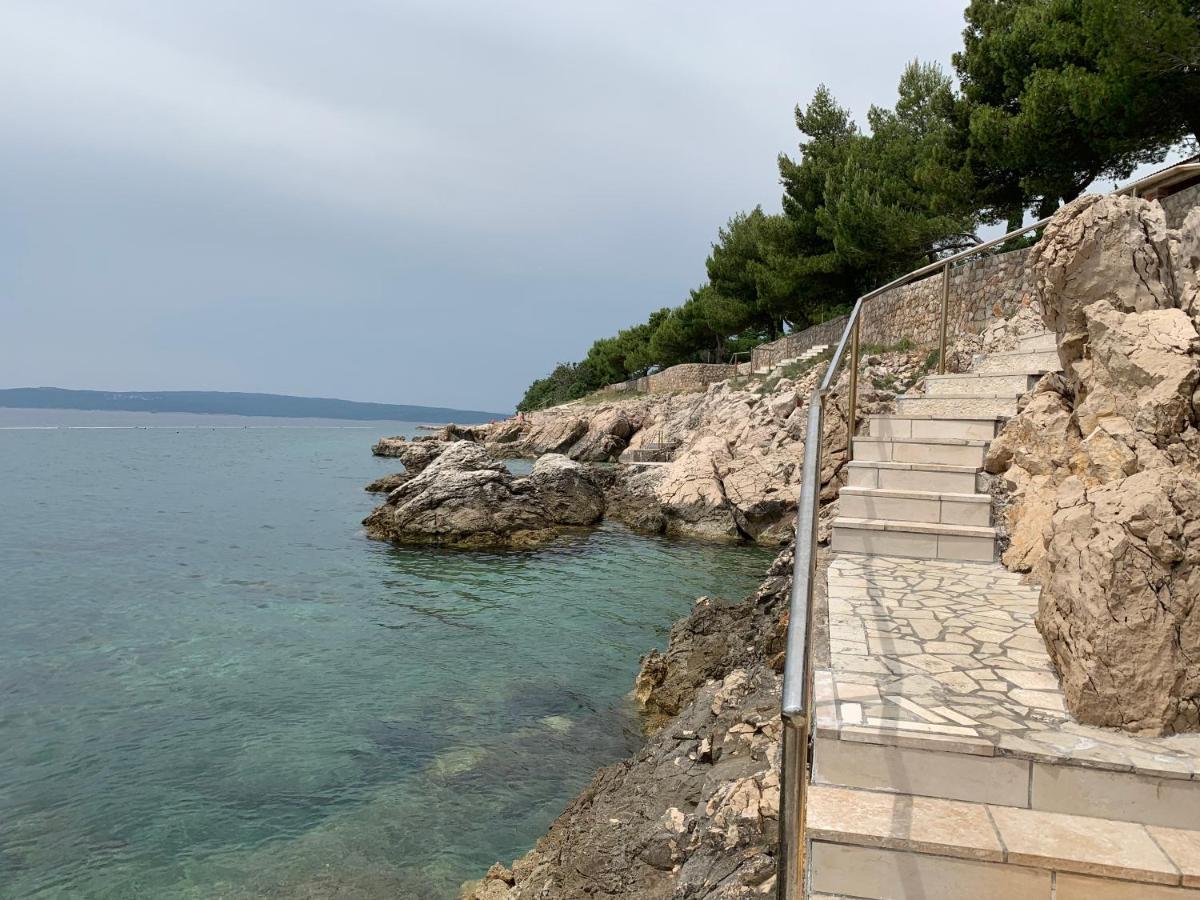 Villa Nona Tamara With Astonishing Sea & Mountains View Брибир Екстер'єр фото